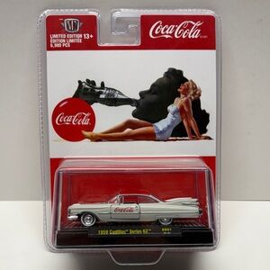 Coca Cola Red and White 1959 Cadillac Model Series 62